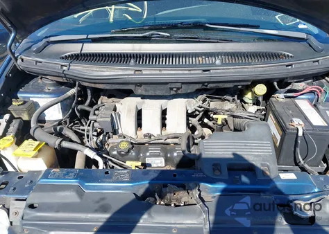 2000 Dodge Caravan Se из США, поврежденный, VIN 2B4GP45R0YR868622